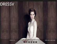 Tablet Screenshot of dressv.com